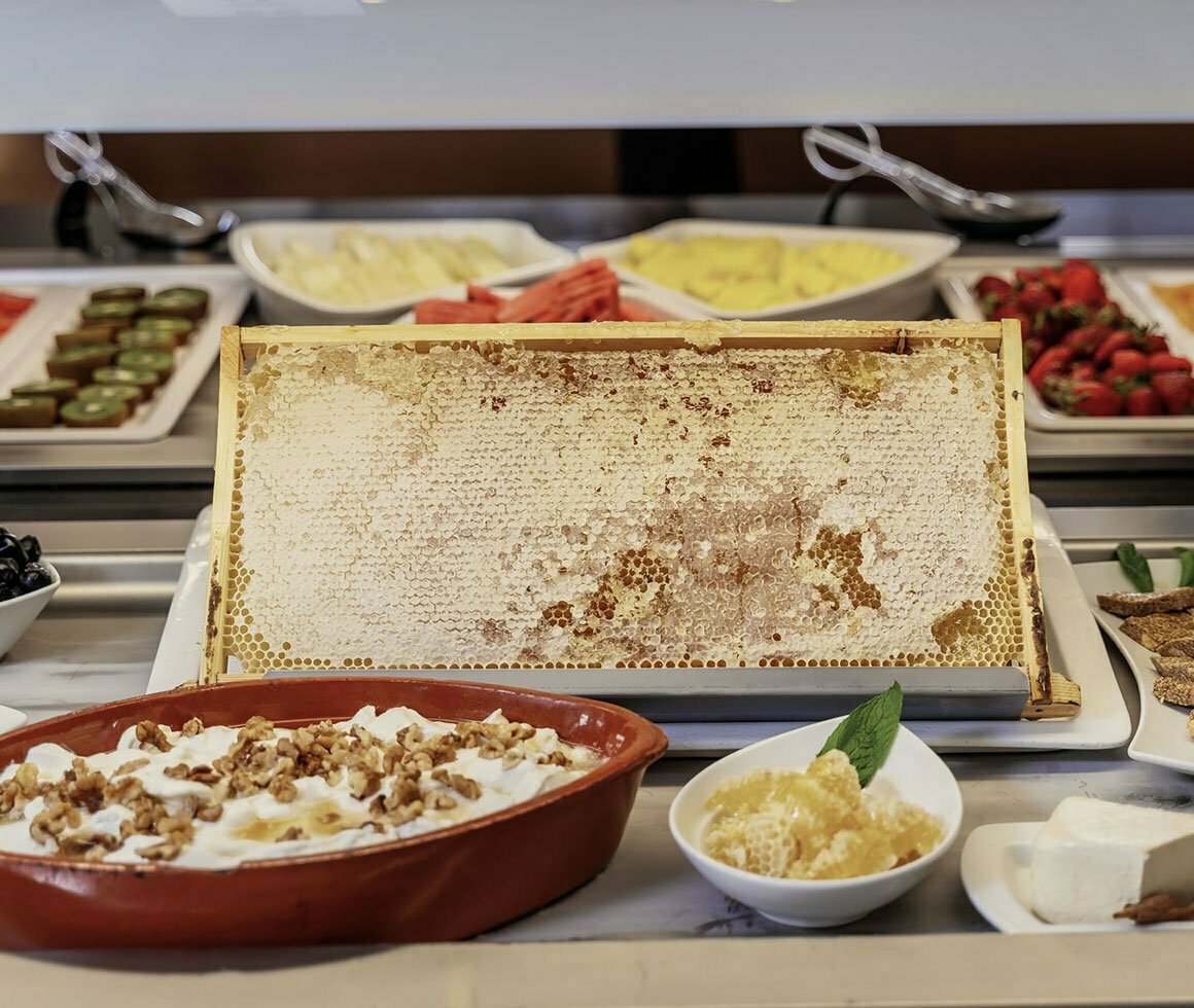 ambrosia-breakfast Lindos Village Resort